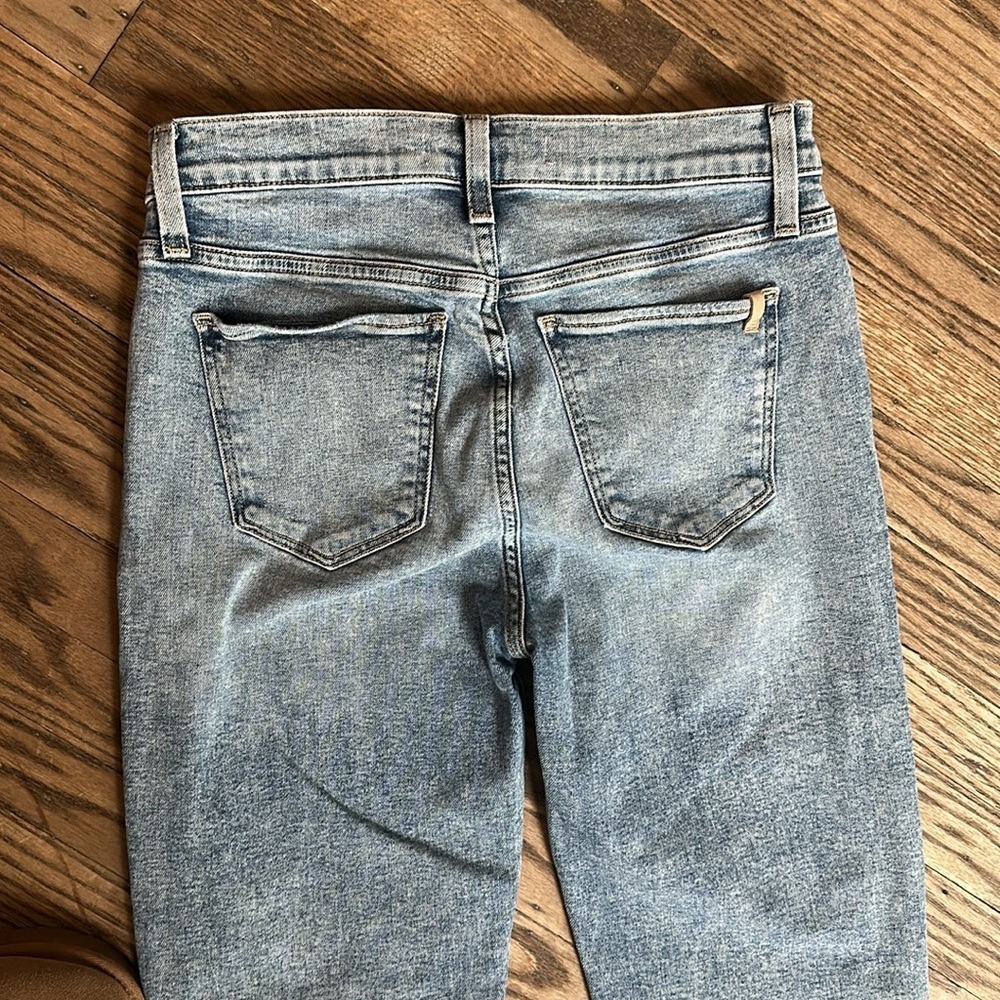 Joe's Jeans Callie Boot-Cut Crop hi rise Jeans Skys the limit wash Size 29 EUC - Picture 7 of 10